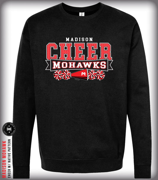 Pattern Cheer Crewneck